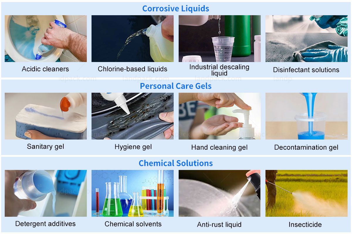 chemical bottle filling machine