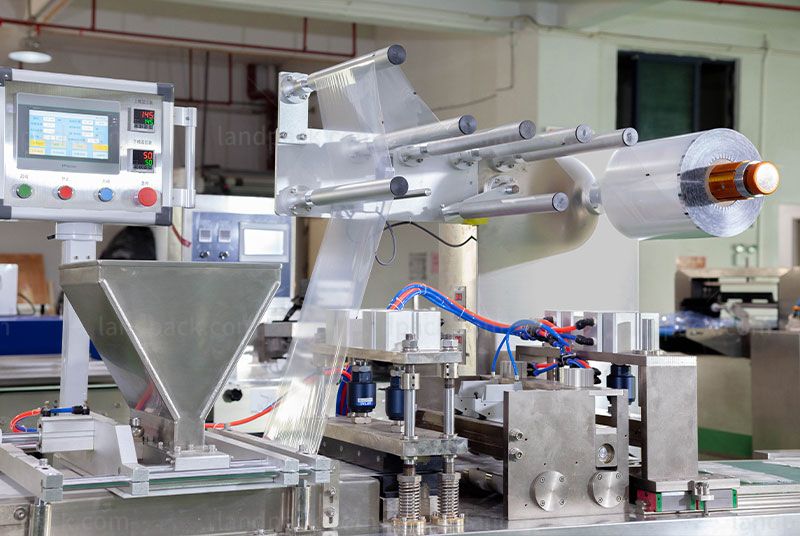 Ice Bag Packing Machine Automatic 4 Side Seal Packing Sealing Machine