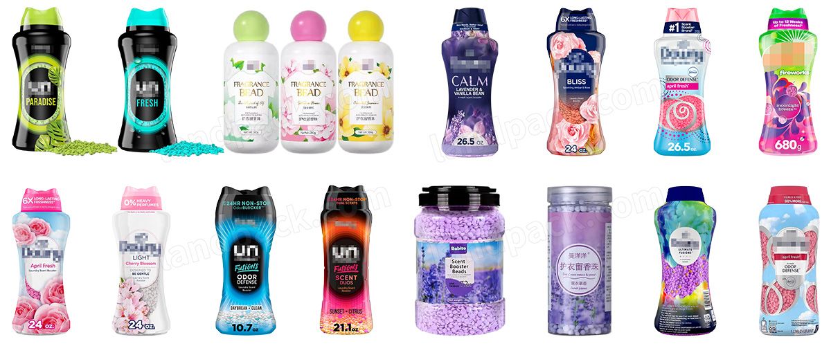 Automatic Scent Beads Laundry Scent Beads Bottle Filling Capping Labeling Machine Line Automatic Scent Beads Laundry Scent Beads Bottle Filling Capping Labeling Machine Line