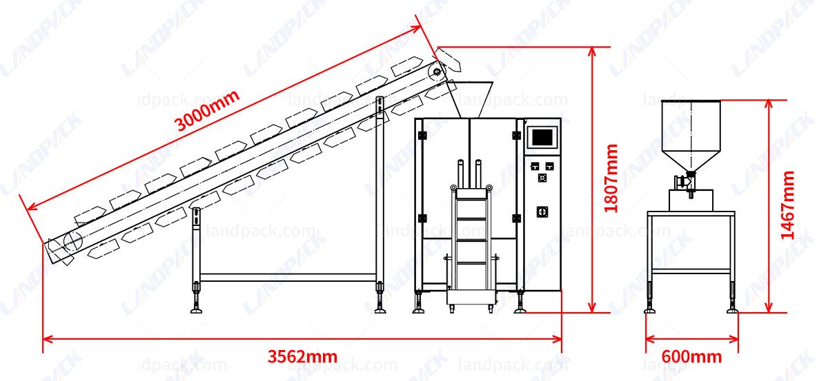 Pickles Packing Machine | Automatic Granule Pickles Packing Machine | Automatic Granule