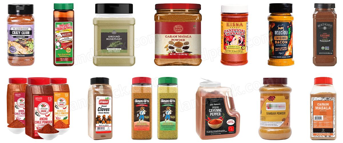 spice jar filling machine