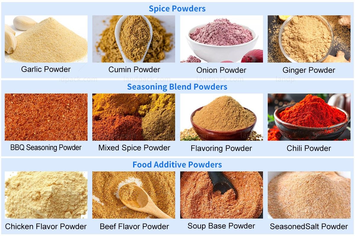 spice powder filling machine