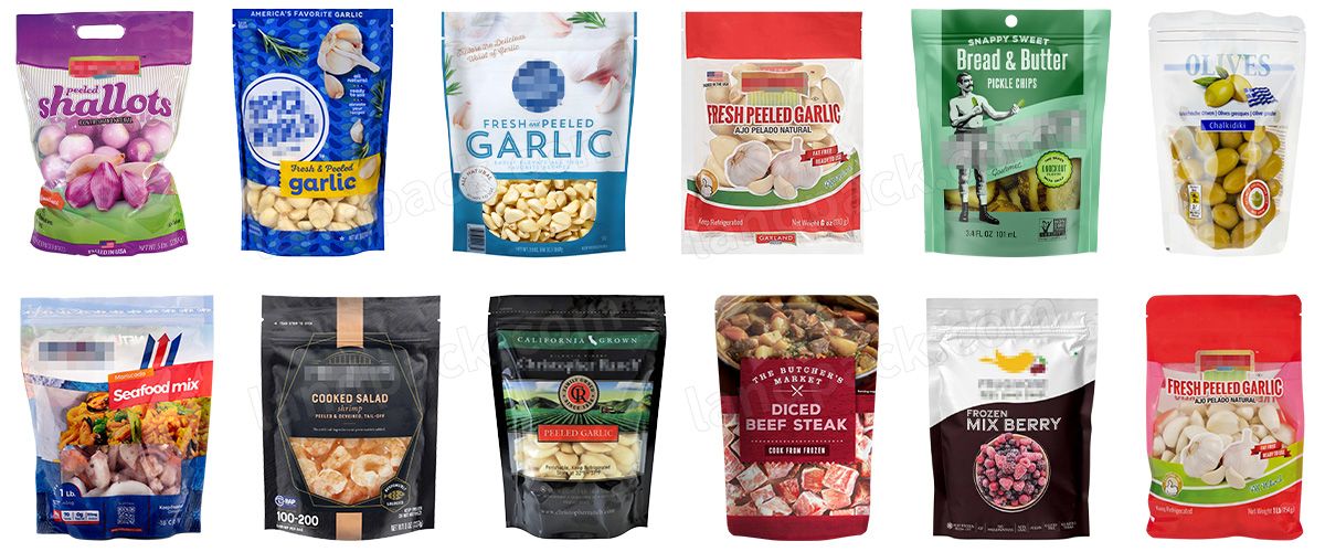 Automatic Garlic Packing Machine Horizontal Doypack Pouch Packaging Machine