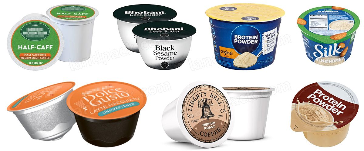 Rotary Cup Filling Machine Yogurt Jelly Cup Packing Machine