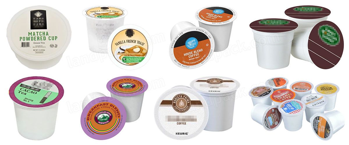 4 Lane K Cup Nespresso Coffee Pods Cup Filling and Sealing Machine For Powder