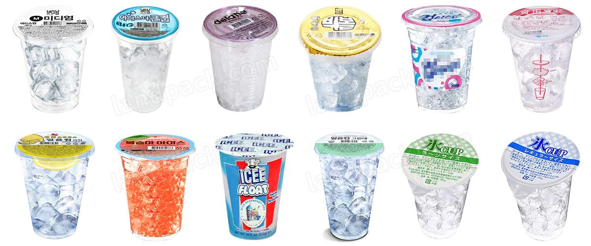 Ice Cube Cup Automatic Filling and Sealing Machine and Plastic Cup Filling and Sealing Machine Ice Cube Cup Automatic Filling and Sealing Machine and Plastic Cup Filling and Sealing Machine