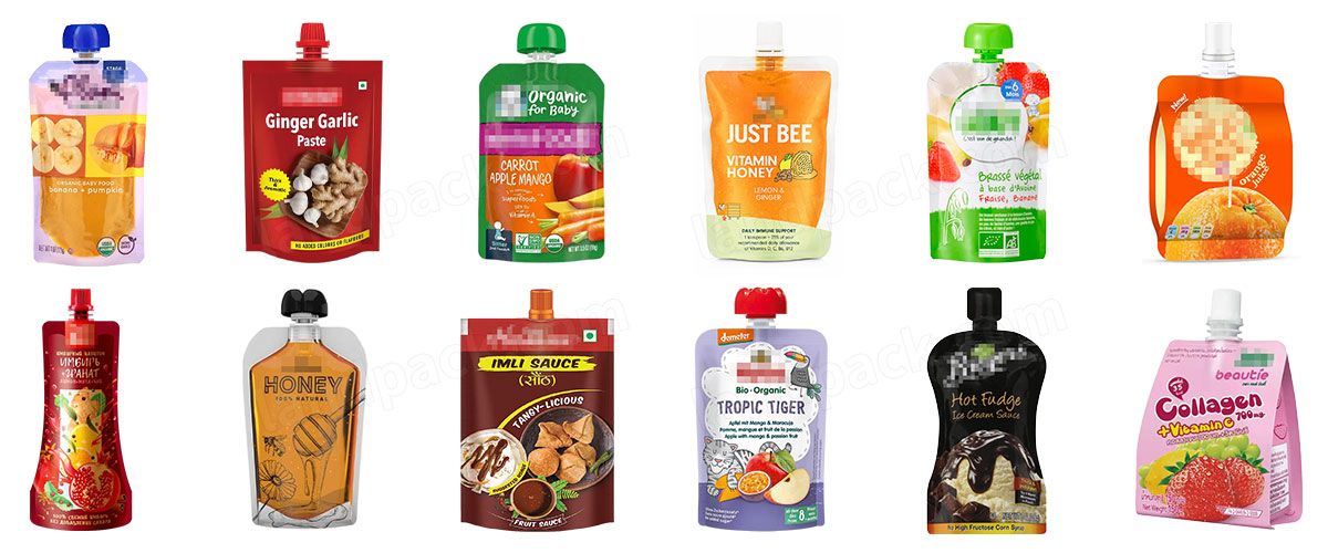 Spout Pouch Filling Machine Juice Spout Pouch Filling Capping Machine