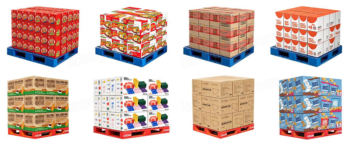 Automatic Case Packing Packaging Automatic Packaging Systems with Delta Robot Palletizer Automatic Case Packing Packaging Automatic Packaging Systems with Delta Robot Palletizer
