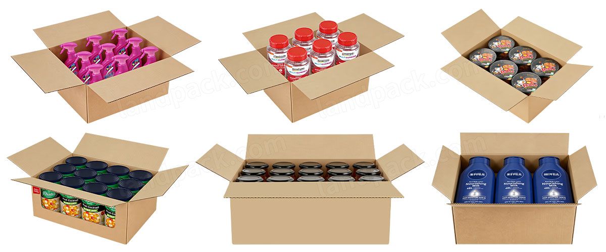 Case Packing Robot Automatic Grab Type Compact Shipping Case Erector and Packer