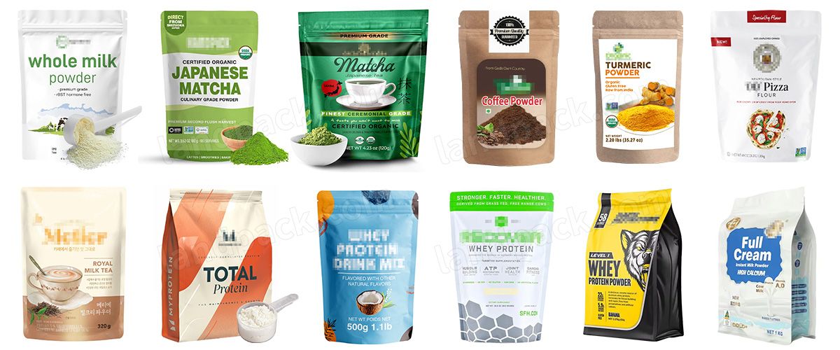 Automatic Protein Powder Packing Machine Horizontal Pouch Doypack Machine