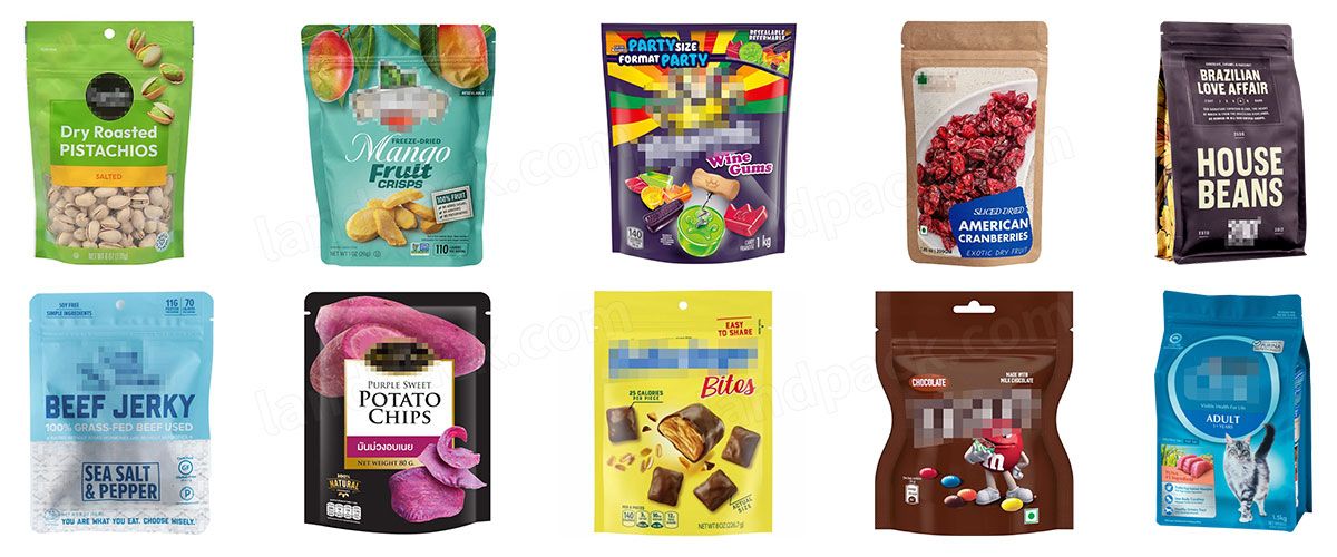Automatic Rotary Stand Up Pouch Doypack Machine for Dried Food Nuts Beans etc.